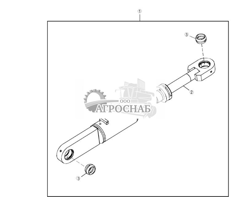 Tilt Cylinder Components, Mechanical Angle Blade (XXXXXX - ) - ST951889 317.jpg